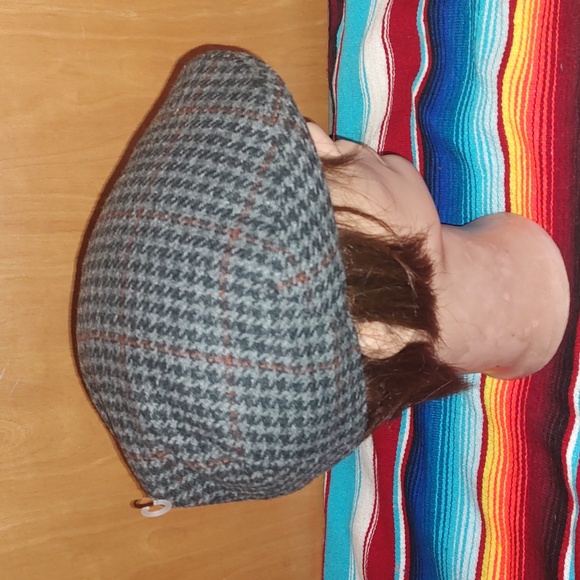 Vtg Jonathan Richard Ireland Jameson Irish Whiskey Newspaper Cabbie Hat Cap S - Picture 8 of 8